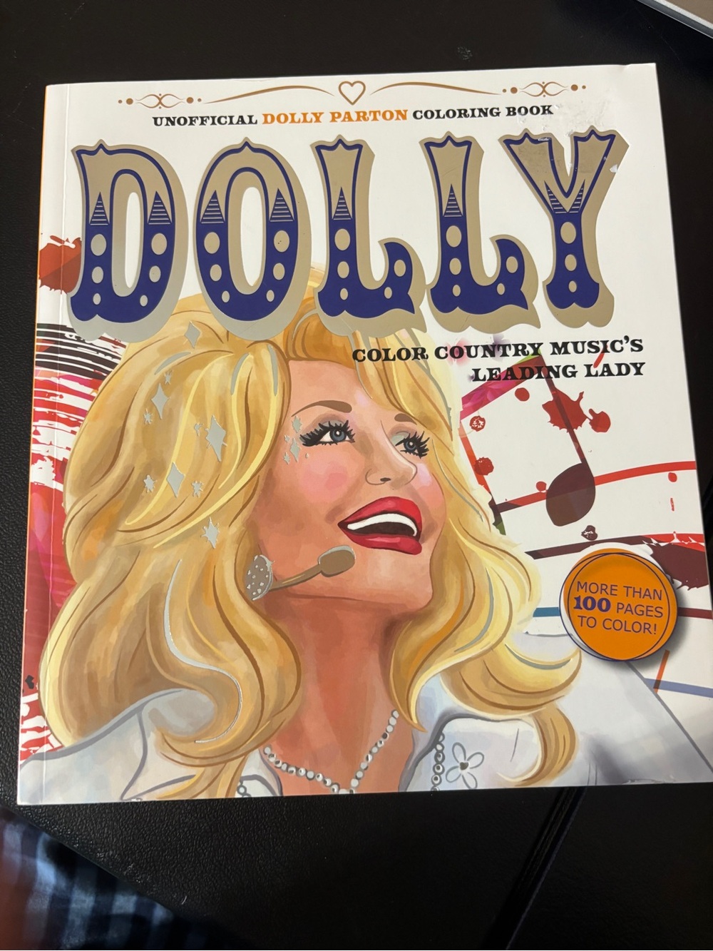 Dolly Coloring Book – Blonde Cover